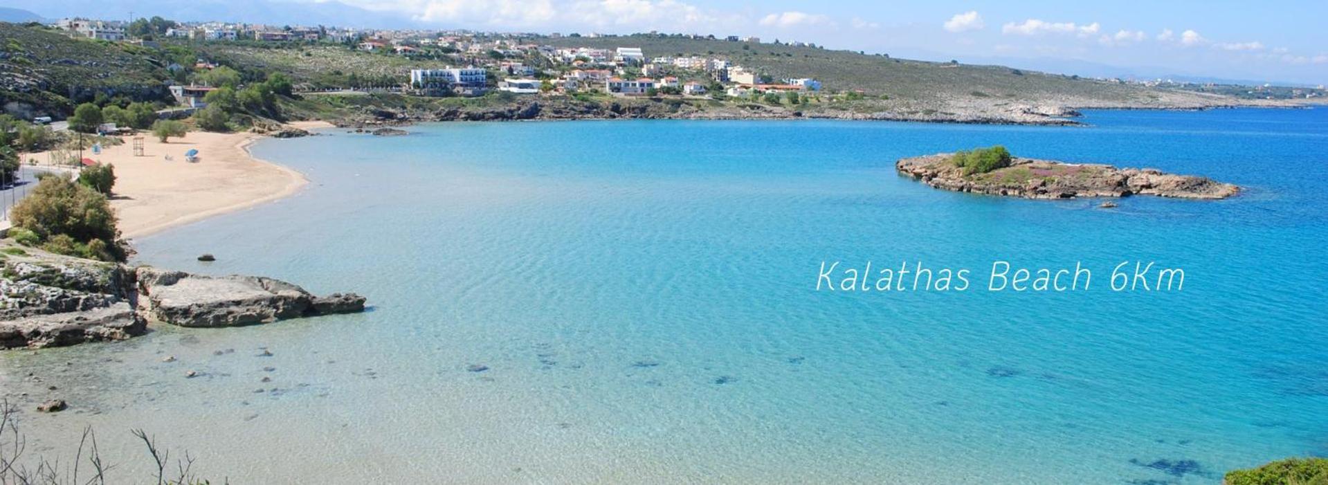 Souda Bay View With Private Pool Near Chania City Exterior foto